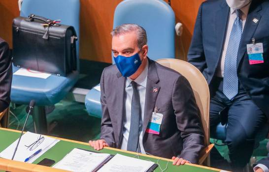 El presidente Luis Abinader. (FUENTE EXTERNA)