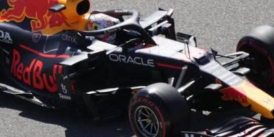 El piloto holandés Max Verstappen, de Red Bull, fue el ganador del Gran Premio de los Estados Unidos, celebrado el domingo 24 de octubre del 2021. (AP/Sergei Grits)